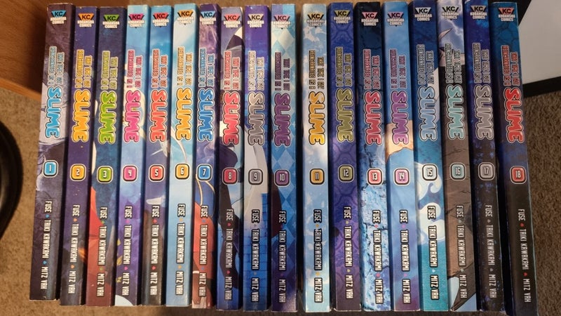 That Time I Got Reincarnated as a Slime Manga - Vols 1-18 (Massive Set) Carousel 1