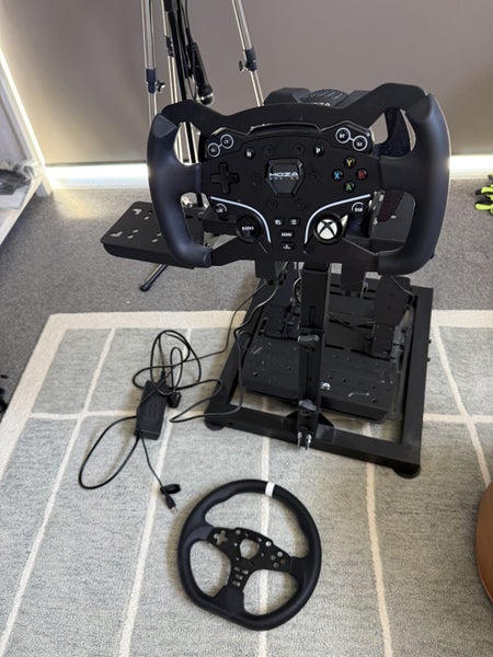 Moza R3 Racing Wheel + Pedals + Next Level Racing Stand Lite (Xbox) – Upgraded64649051738115110
