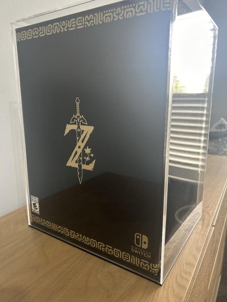Zelda Breath of the Wild - Master Edition SEALED. W. Custom case64649240787074110
