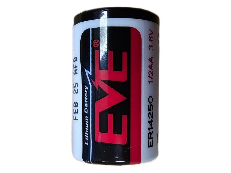 EVE 3.6V 1/2AA ER14250 Lithium Thionyl Chloride Battery (Li-SOCl2) Carousel 1