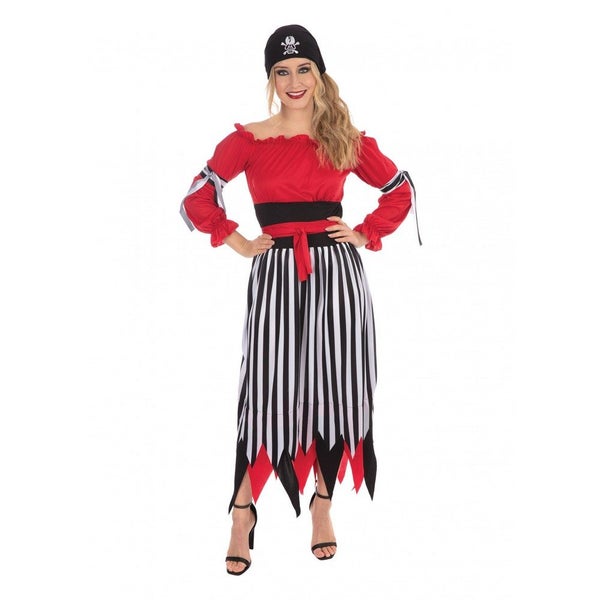 Bristol Novelty Womens/Ladies Crimson Pirate Carousel 1