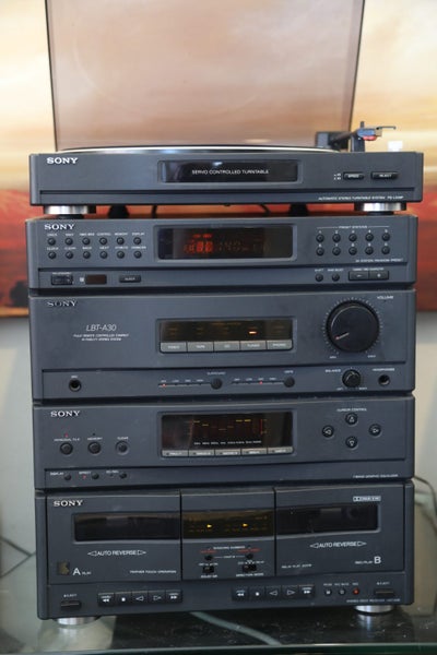 Sony Stereo System SHT-A30 with dedicated turntable PS-LX49P Carousel 2