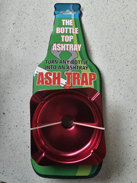 The Bottle Top Ashtray - Red Carousel 1