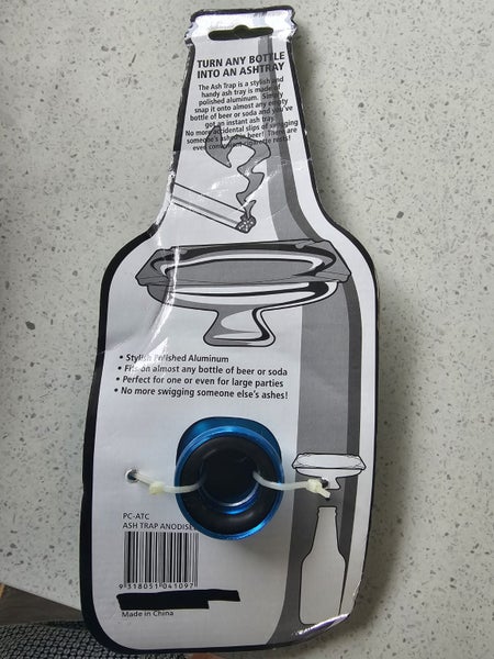 The Bottle Top Ashtray - Red Carousel 3