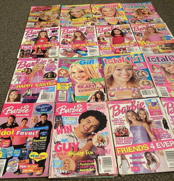 Barbie + Total Girl + Disney Girl Vintage magazines x17 Carousel 2