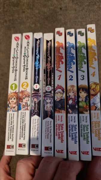 Manga Bundle - Fantasy & Comedy (Food Wars, Wandering Witch, Last Dungeon) Carousel 2