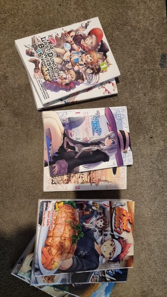 Manga Bundle - Fantasy & Comedy (Food Wars, Wandering Witch, Last Dungeon) Carousel 1