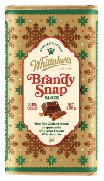 Whittakers Brandy Snap x 4 Carousel 1
