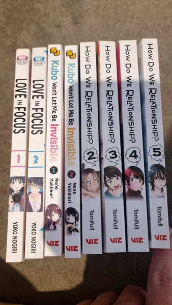 Manga Starter Bundle - Romance & Slice-of-Life (GL, RomCom & Shojo) 8 Books Carousel 1