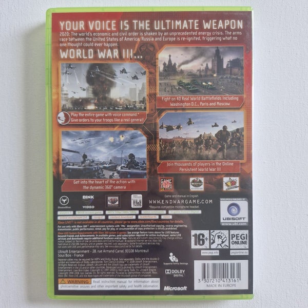 Tom Clancy's End War - Xbox 360 [Manual Included] Carousel 5