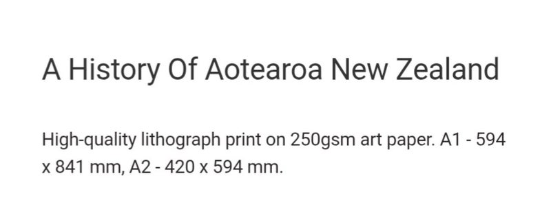 A history of Aotearoa map Carousel 3