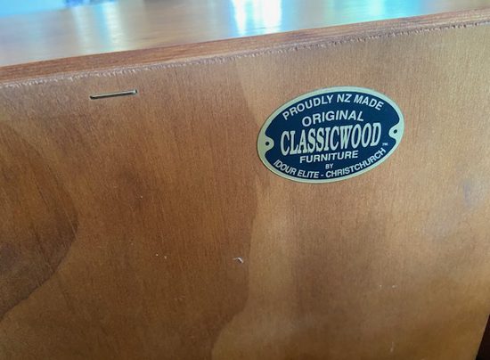 Solid Rimu TV Cabinet with Glass Doors Carousel 12