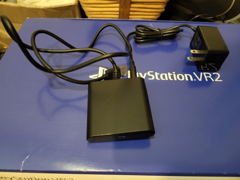 Playstation VR 2 + PCVR Adapter + Charging Station Carousel 3