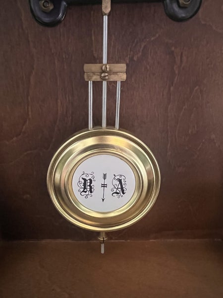 Schmidt Striking Wall Clock with Pendulum Carousel 3