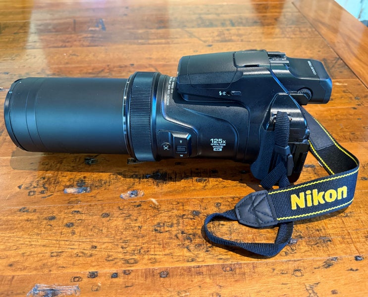 Nikon Coolpix P1000 – Mint + 3 Batteries + 128GB SD + Case Logic Bag + Box64651726686210111