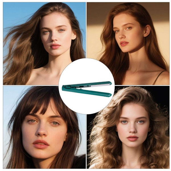 Hair Straightener, Flat Iron Curling Styling, 1 inch Hair Straightening for Carousel 8