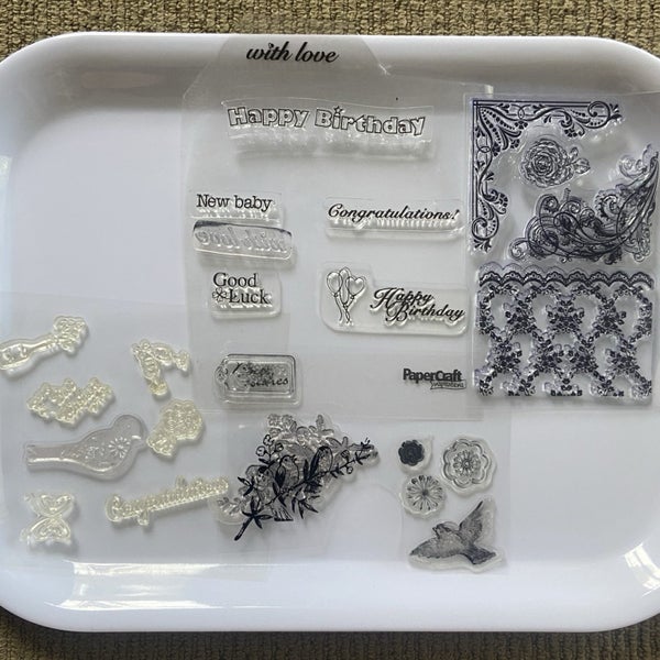 Rubber stamps lot 2 Carousel 2