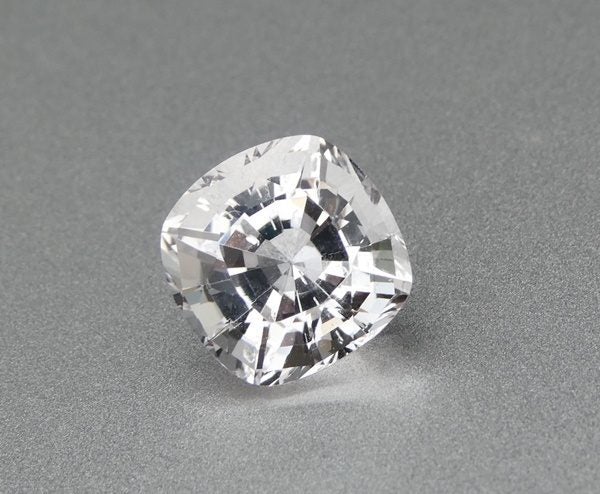 5.75CT GORGEOUS HUGE CUSHION 100% NATURAL PALE PEACH PINK MORGANITE Carousel 2