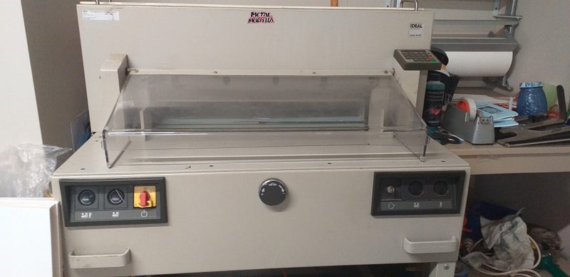 Paper Programmable GUILLOTINE - Ideal 6550-95 - Made in Germany Carousel 1