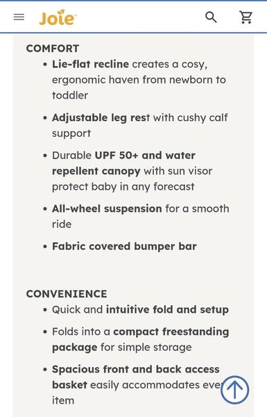 Joie Travel Stroller Carousel 7