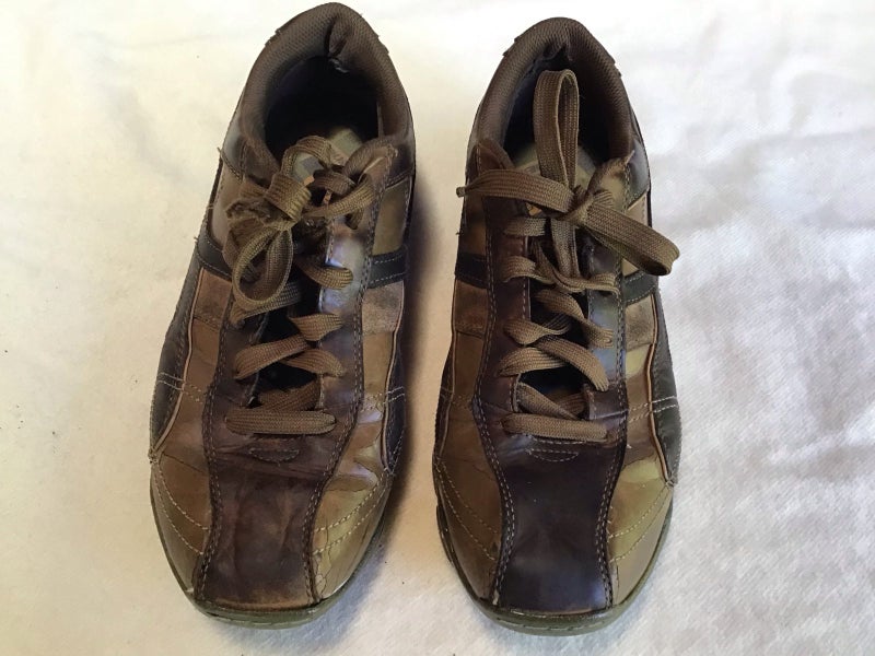 Sketches Brown leather lace up Carousel 1