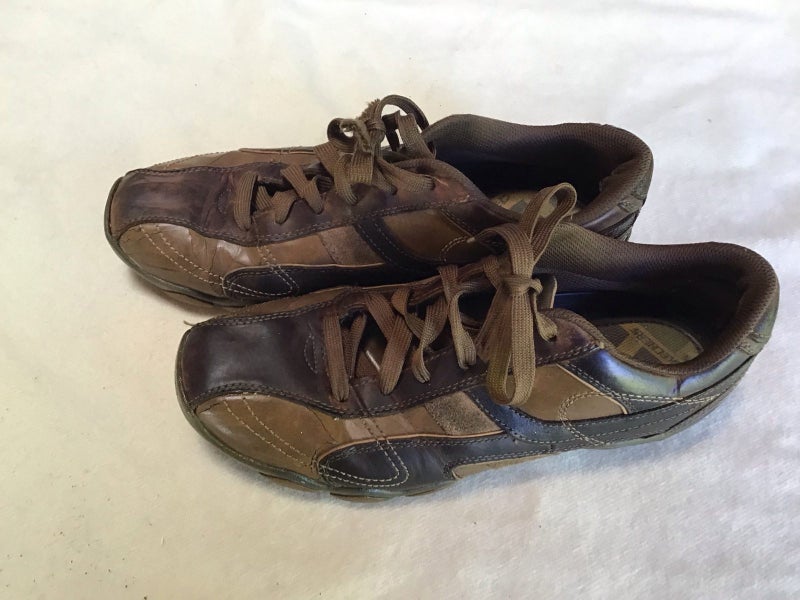 Sketches Brown leather lace up Carousel 2