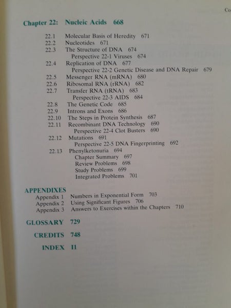 Chemistry and the living organism Carousel 13