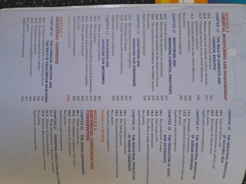 Chemistry contexts 2nd edition Carousel 2