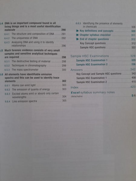Excel chemistry Carousel 6