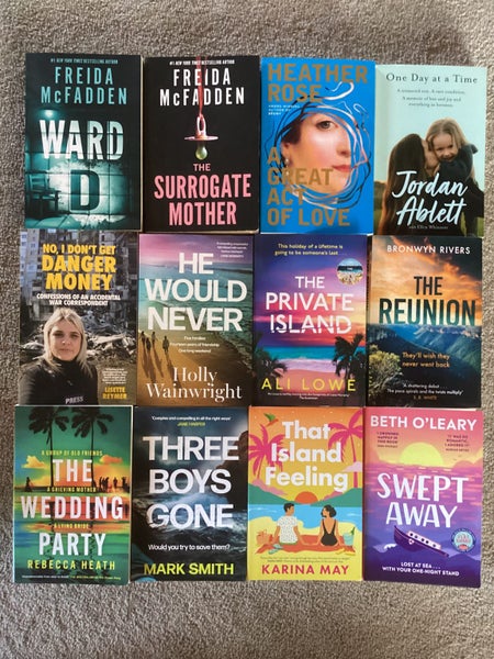 Assorted Fiction Books64651402202243110