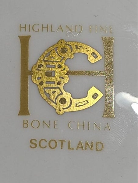 Art Deco Highland China collection Carousel 9