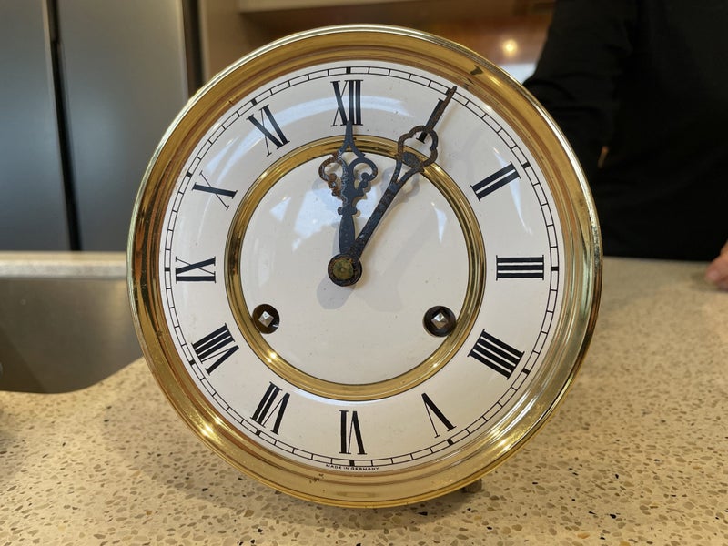 Old Antique Clock Mechanism Carousel 1