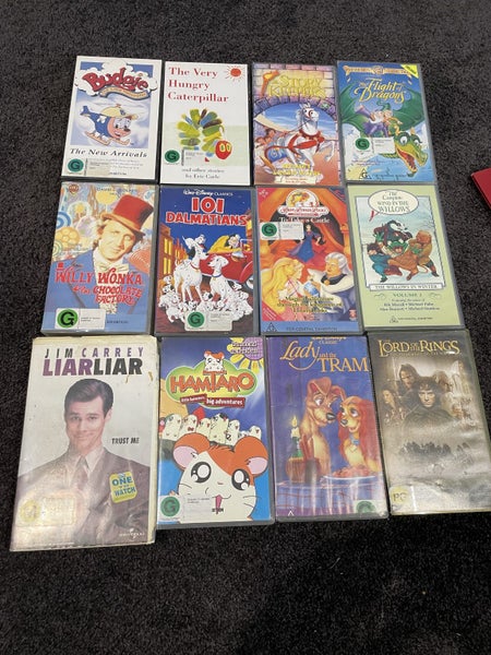 Bulk lot of VHS x 24 Carousel 1