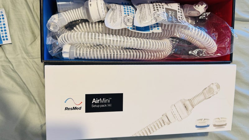 ResMed AirMini Bedside or Travel Starter Kit (CPAP machine + accessories) Carousel 2