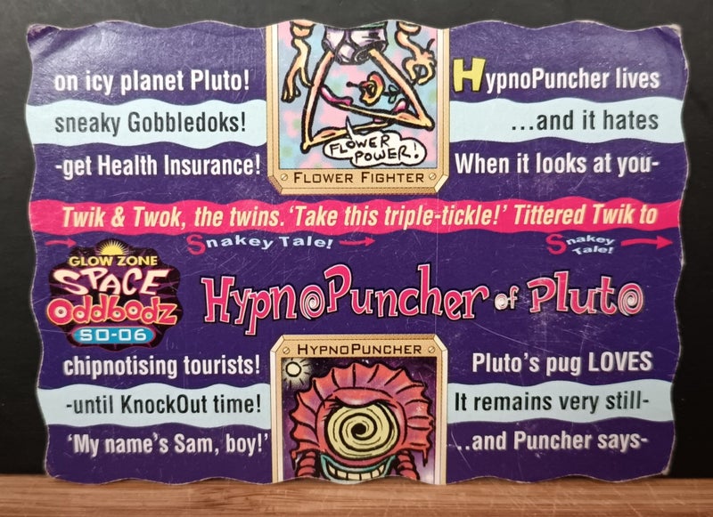 Orange/Red Space Glow Oddbodz #6 Hypno Puncher of Pluto - !! FREE COURIER !! Carousel 2