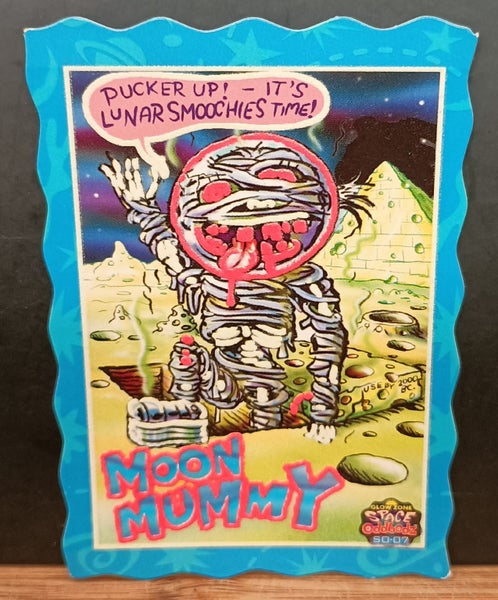 Orange/Red Space Glow Oddbodz #7 Moon Mummy - Ex - FC !! FREE COURIER !! Carousel 1