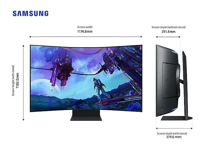 Samsung 55" Odyssey Ark 2nd Gen 4K 165Hz Gaming Monitor Carousel 2