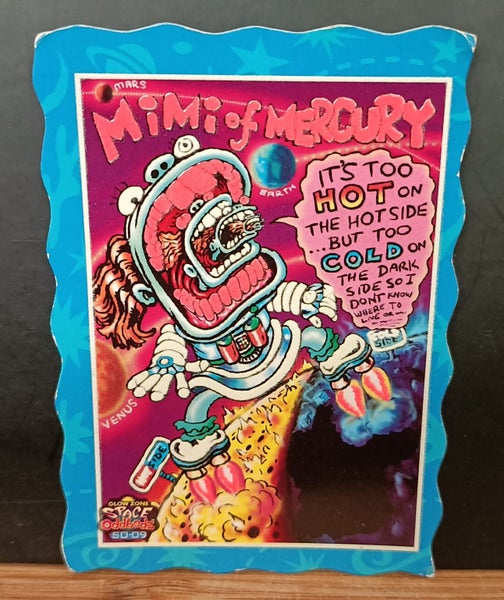 Orange/Red Space Glow Oddbodz #9 Mimi of Mercury - Ex - FC !! FREE COURIER !! Carousel 1