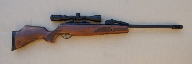 BSA Spitfire .177 Air rifle, with BSA 3 x 9 scope. Carousel 2