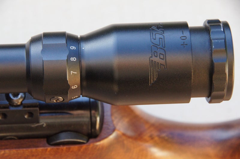 BSA Spitfire .177 Air rifle, with BSA 3 x 9 scope. Carousel 4