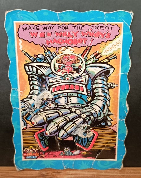 Orange/Red Space Glow Oddbodz #17 Wee Willy Wimpy Machobot (SO-17) FREE COURIER Carousel 1