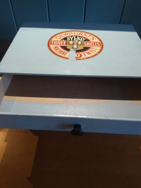 Vintage Sylko Wooden Cotton Reel Drawers Carousel 3