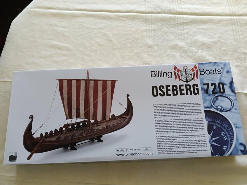 Billings boats Oseburg 720 viking ship kit Carousel 1