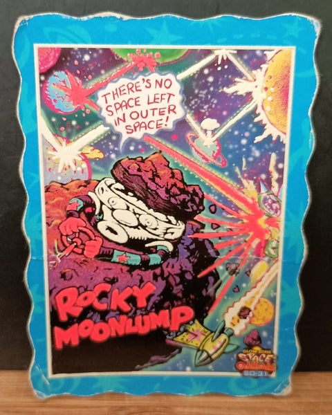 Orange/Red Space Glow Oddbodz #31 Rocky Moonlump (SO-31) - Ex - FC FREE COURIER Carousel 1