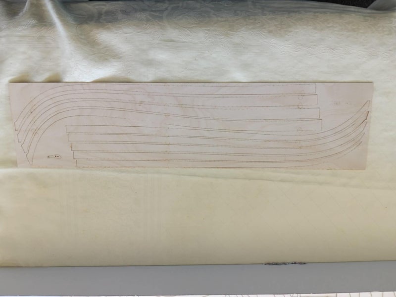 Billings boats Oseburg 720 viking ship kit Carousel 5