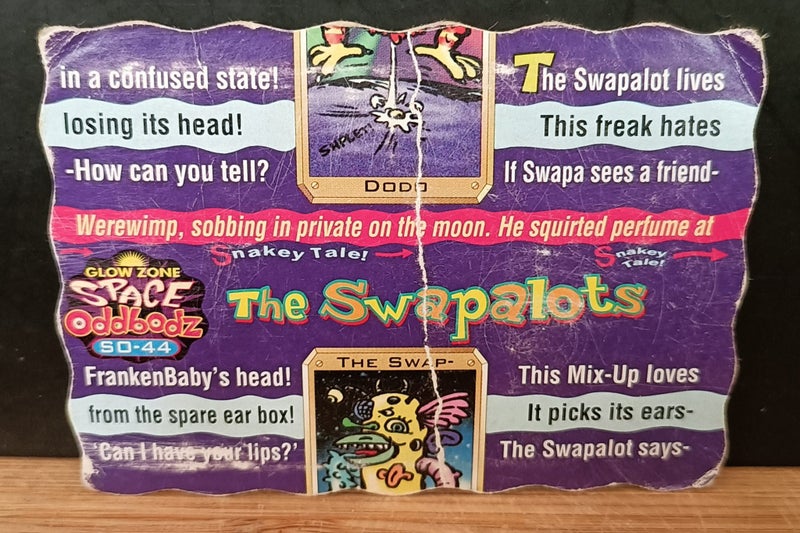 Orange/Red Space Glow Oddbodz #44 Swapalots (SO-44) - Ex - FC - FREE COURIER! Carousel 2