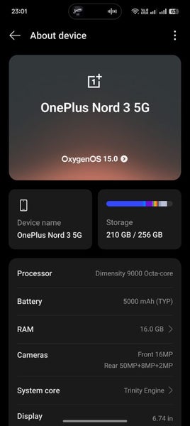 OnePlus Nord 3 Mobile Phone64763809150722114