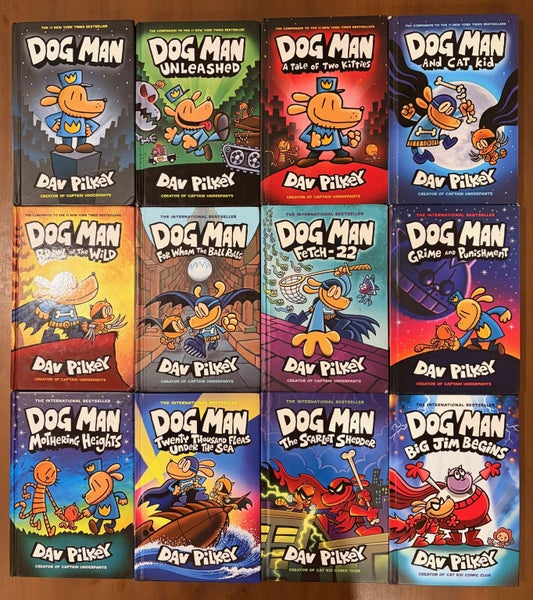 Dog Man Collection (13 books), Cat Kid (4 books) & Captain Underpaints (1 book)64653090296705110