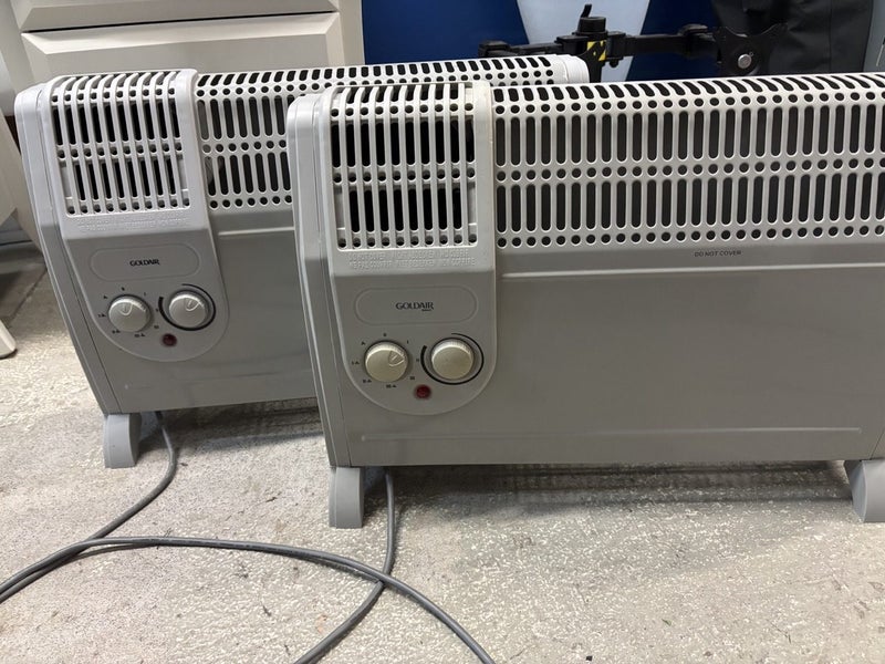 2 x Goldair GSCV220 Convection Heaters (2000w) - $1 Reserve!!! Carousel 1