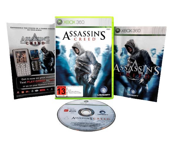 Assassin's Creed (Original Print) XBox 360 *EXCELLENT w/ MANUAL* Carousel 1